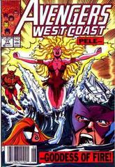 The West Coast Avengers [Newsstand] #71 (1991) Comic Books West Coast Avengers Prices