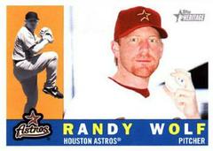 Randy Wolf #209 Baseball Cards 2009 Topps Heritage Prices