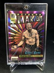 Ciryl Gane [Purple Laser] #5 Ufc Cards 2022 Panini Donruss UFC Octagon Marvels Prices
