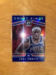 Joel Embiid [Blue] #2 Basketball Cards 2017 Panini Donruss Optic Court Kings Prices