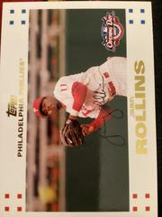 Jimmy Rollins [Gold] #66 Baseball Cards 2007 Topps Opening Day Prices