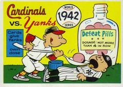 1942 Cards, Yankees #39 Baseball Cards 1970 Fleer World Series Prices