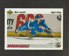 Mats Sundin #134 Hockey Cards 1991 Upper Deck Prices