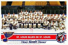 St. Louis Blues Hockey Cards 1992 Kraft Prices