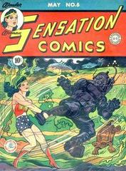 Sensation Comics #5 (1942) Comic Books Sensation Comics Prices
