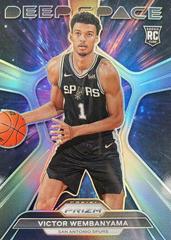 Victor Wembanyama [Silver Prizm] #1 Basketball Cards 2023 Panini Prizm Deep Space Prices