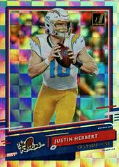 Justin Herbert #TR-JH Football Cards 2020 Panini Donruss the Rookies Prices