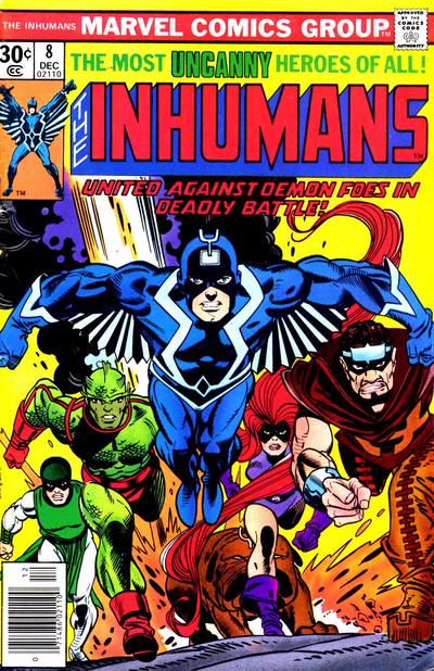 Inhumans #8 (1976) Comic Books Inhumans