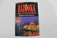 Bazooka Blitzkrieg - Manual | Bazooka Blitzkrieg Super Nintendo