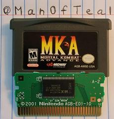Cartridge And Motherboard  | Mortal Kombat Advance GameBoy Advance