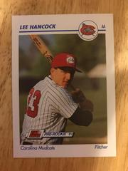 Lee Hancock #109 Baseball Cards 1991 Impel Line Drive Pre Rookie AA Prices