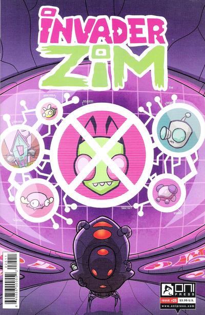 Invader Zim #25 (2017) Comic Books Invader Zim