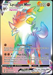 Generic carte Pokémon Gold Metal VMAX Lycanroc 320 à prix pas cher