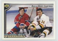 Russ & Geoff Courtnall Hockey Cards 1992 Upper Deck Prices