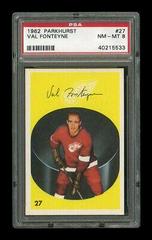 Val Fonteyne #27 Hockey Cards 1962 Parkhurst Prices