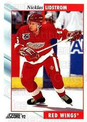 Nicklas Lidstrom #391 Hockey Cards 1992 Score Prices