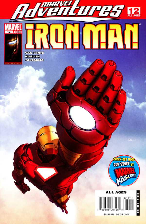 Marvel Adventures: Iron Man #12 (2008) Comic Books Marvel Adventures: Iron Man