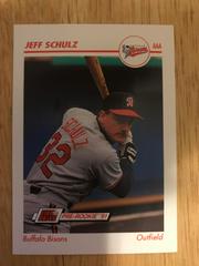 Jeff Schulz #45 Baseball Cards 1991 Impel Line Drive Prices