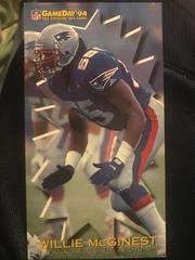 Willie McGinest #8 Football Cards 1994 Fleer Gameday Rookie Standouts Prices