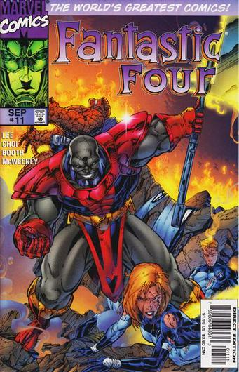 Fantastic Four #11 (1997) Cover Art