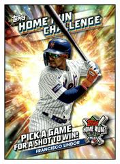 Francisco Lindor #HRC-16 Baseball Cards 2024 Topps Home Run Challenge Prices