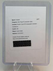 Justin Fields [Autograph Variation Cracked Ice] #108 Football Cards 2021 Panini Contenders Optic Prices