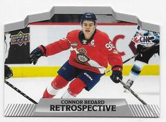 Connor Bedard #CB9 Hockey Cards 2022 Upper Deck CHL Connor Bedard Retrospective Prices