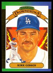 Kirk Gibson [Diamond Kings] #15 Baseball Cards 1989 Donruss Prices