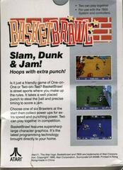 Basketbrawl - Back | Basketbrawl Atari 7800