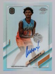 Ausar Thompson [Green Refractor] Basketball Cards 2021 Topps Chrome OTE Overtime Elite Autographs Prices