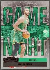 Jayson Tatum Basketball Cards 2020 Panini Contenders Game Night Prices