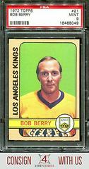 Bob Berry Hockey Cards 1972 Topps Prices