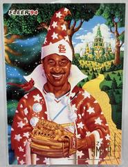 Ozzie Smith #5 of 9 Baseball Cards 1994 Fleer Pro Vision Prices