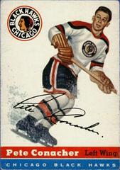 Pete Conacher Hockey Cards 1954 Topps Prices