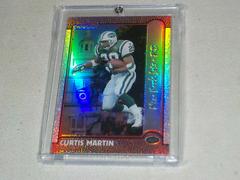 Curtis Martin [Interstate Refractor] Football Cards 1999 Bowman Chrome Prices
