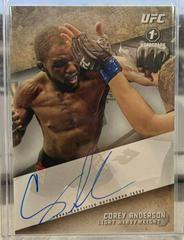 Corey Anderson Ufc Cards 2015 Topps UFC Knockout Autographs Prices