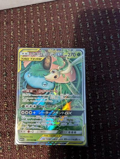 Venusaur & Snivy Tag Team GX #1 photo