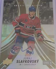 Juraj Slafkovsky [Gold Autograph ] #146 Hockey Cards 2022 Upper Deck Trilogy Prices