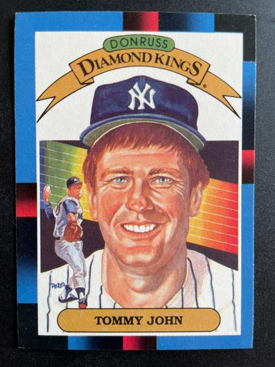 Tommy John | Ungraded | 1987 Donruss Diamond Kings