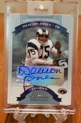Deacon Jones [Significant Signatures] #144 Football Cards 2002 Panini Donruss Classics Prices