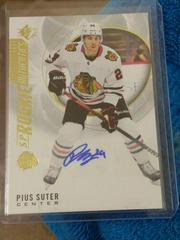 Pius Suter [Signature] Hockey Cards 2020 SP Prices