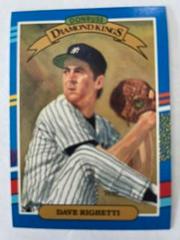 Dave Righetti [Diamond Kings] #21 Baseball Cards 1991 Donruss Prices