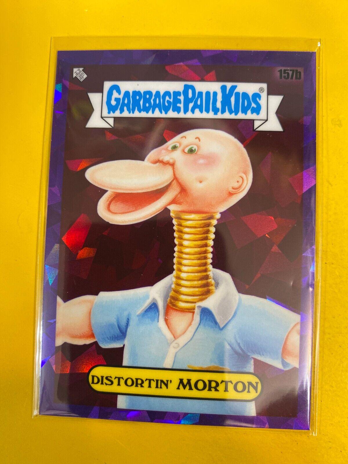 DISTORTIN' MORTON [Purple] #157b Garbage Pail Kids 2021 Sapphire