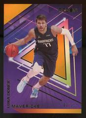 Luka Doncic [Orange] #26 Basketball Cards 2020 Panini Recon Prices