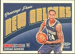 Jordan Hawkins #4 Basketball Cards 2023 Panini Hoops Rookie Greetings Prices