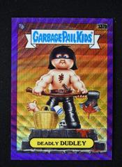 DEADLY DUDLEY [Purple Wave] #137b 2021 Garbage Pail Kids Chrome Prices