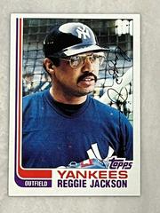 Reggie Jackson Baseball Cards 1982 Topps Prices