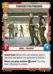 Fighters for Freedom [Hyperspace] Star Wars Unlimited: Spark of Rebellion Prices