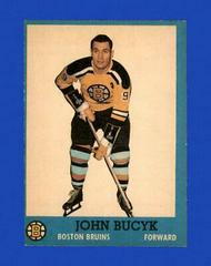 Johnny Bucyk Hockey Cards 1962 Topps Prices