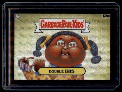 DOUBLE IRIS [Black Wave] #139a 2021 Garbage Pail Kids Chrome